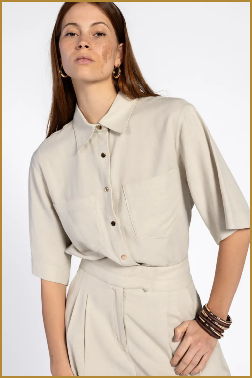 AAIKO-Blouse Sylvie-Cubansand-AAI250038