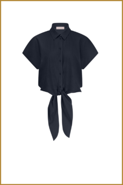 Alternative view of STUDIO ANNELOES- Lena blouse blauw-STU250057