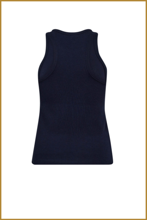 CO COUTURE-  SaharaCC Embroidery Tank Top blauw-COC250010 - Afbeelding 2