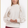 STUDIO ANNELOES - Bo honeycomb top beige -STU240332