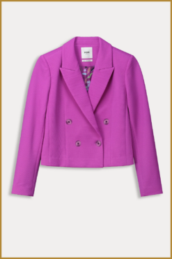 Alternative view of POM - BLAZER - Cactus Pink Short pink -POM240018