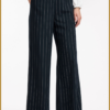 STUDIO ANNELOES - Holly gold pinstripe trousers blauw -STU240329
