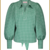STUDIO ANNELOES-Femke check blouse-STU250018