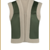 STUDIO ANNELOES - Donna lammy waistcoat groen -STU240338