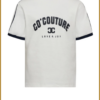 CO COUTURE EdgeCC Stripe V-Tee blauw COC250009
