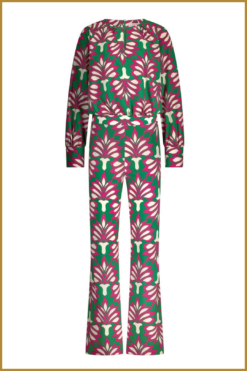 Alternative view of STUDIO ANNELOES-Mandy lotus jumpsuit-STU250020