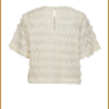 CO COUTURE- TriangleCC SS Blouse offwhite-COC250011
