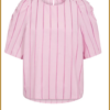 CO COUTURE RosalinaCC Stripe Shirt pale pink-COC250003