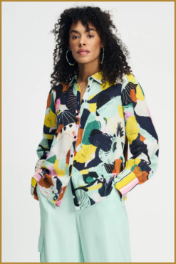 POM-Blouse Paradise Linen-POM250025