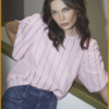 CO COUTURE SHIRT ROSALINACC STRIPE Pale Pink