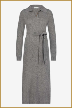 Alternative view of JL wesley dress-grey-JAN240026