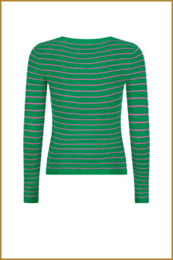 Alternative view of YDENCE-Knitted top Devina-YDE250007