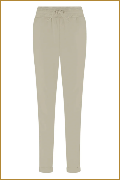 NUKUS - Paris Pants PU Off White -NUK240023 - Afbeelding 2