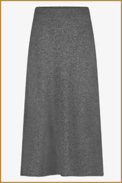 Alternative view of JL holli winter skirt-grey-JAN240025