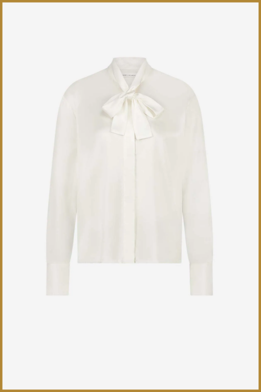 JL magda blouse-white-JAN240021 - Afbeelding 2
