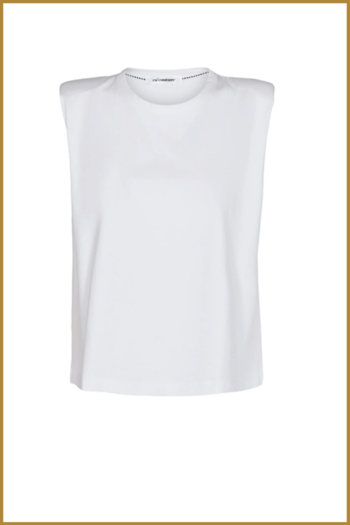 CO COUTURE- EduardaCC Tee wit-COC250008 - Afbeelding 2
