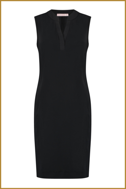 STUDIO ANNELOES-Simplicity sls dress black-STU250076 - Afbeelding 2