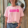 INUZ- sweater Ciao roze-BEA250010