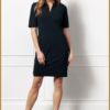 STUDIO ANNELOES- Simpicity ssl dress dark blue-STU250077