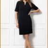 STUDIO ANNELOES- Simpliicity dress zwart-STU250078
