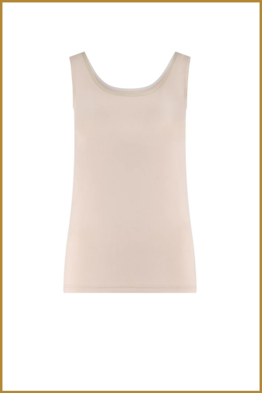 NUKUS- Juba singlet dusty pink gold-NUK250166