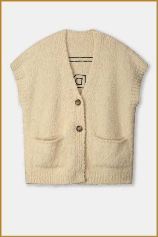 POM  CARDIGAN - Le Blanc  SP9266 wit-POM250083 - Afbeelding 2