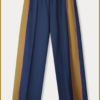 POM- PANTS - Colourblock Nightfall Blue-POM25080
