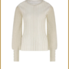 Nukus-Mulberry pullover lurex off white-NUK250114