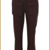 CO COUTURE- LunaCC Pocket LL Pant wine-COC250016