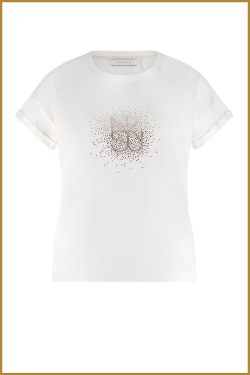 Nukus-Vilamoura shirt nk strass-NUK250116