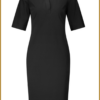 STUDIO ANNELOES- Simpliicity dress zwart-STU250078