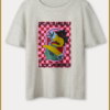 POM- TSHIRT - Pom's Menu SP9272 grey-POM250084