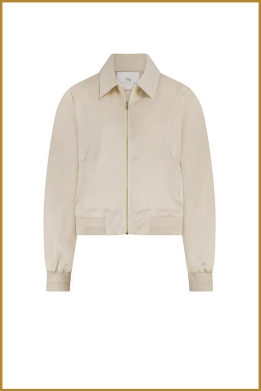 NUKUS- Noa Bomber sand-NUK250167 - Afbeelding 2