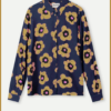 POM- BLOUSE - Mila Fleurs Parfaites blue-POM250079