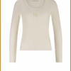 Nukus-Lilia top ls rib of white-NUK250106