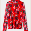 POM- TURTLENECK - Picnic Delight rood-POM250085