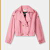 POM- JACKET - Bouclé Sweet Pink -POM250097