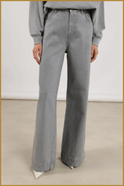 Nukus-Abby pants denim grey denim-NUK250148