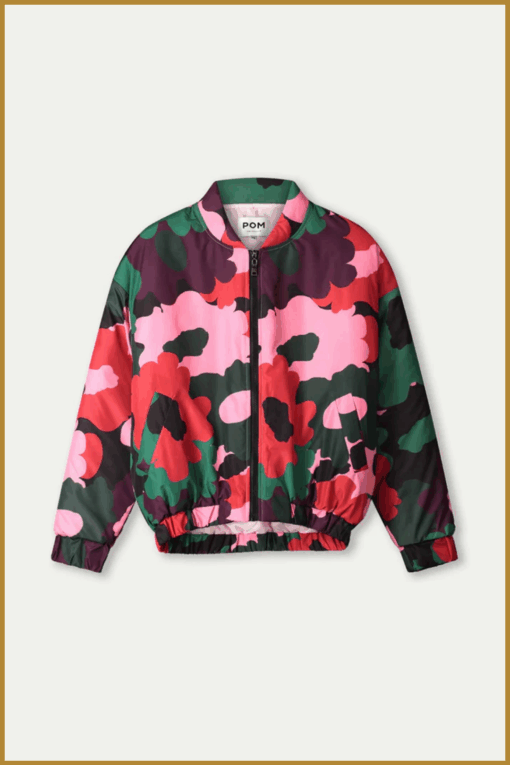 POM- COAT - Abstract Flower (SP9329 multi-POM25099 - Afbeelding 2