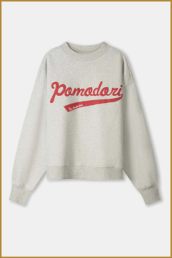 Alternative view of POM-  SWEATER - Pomodori Grey -POM250092