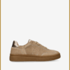 Tango schoen Bay fat beige – chunky sneaker met ponyhair detail
