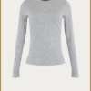 MSCW top ribbed light grey