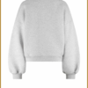 Nukus-Muse pullover grey melange-NUK250141