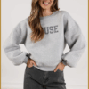 Nukus Pullover Muse Grey melange