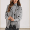Nukus Lilly gilet zipper grey
