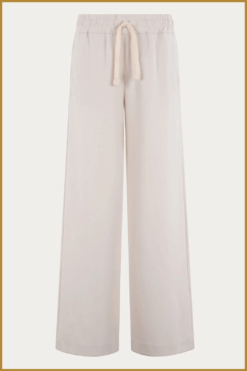 MSCW broek Sementy wide leg chalk