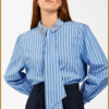 Aaiko Blouse Fenne Blauw