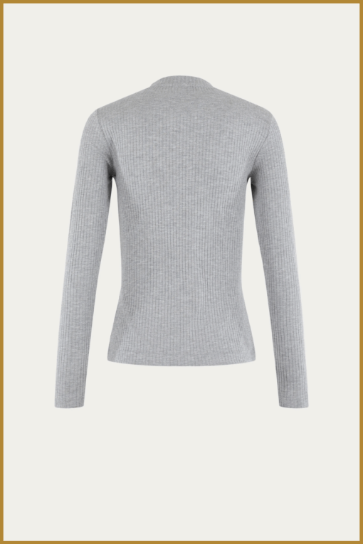 MSCW- 53-04-Top light grey-MOS250061 - Afbeelding 2