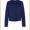 STUDIO ANNELOES- Hilly bonded jacket-ink blue-STU250074