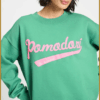 POM Amsterdam sweater Pomodori Pine groen – dames sweater van biokatoen
